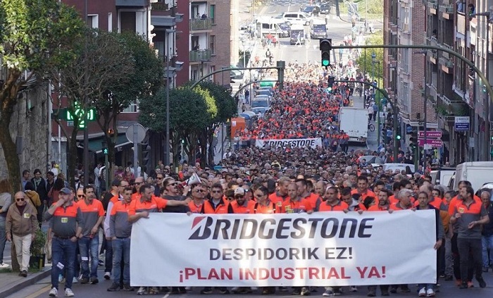 EEEari ez Bridgestonen
Bizkaian greba orokor baten alde